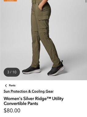 Columbia Women’s - Cargo Convertible Hiking Pants - Gray